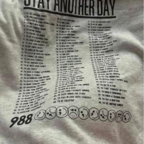 STAY ANOTHER DAY' UNISEX HOODIE