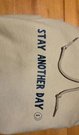 STAY ANOTHER DAY' UNISEX HOODIE