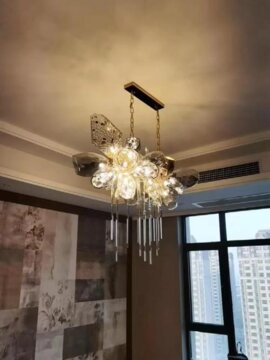 Modern K9 Linear Crystal Glass Chandelier review