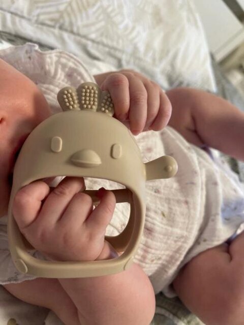 Olaf Silicone Teething Glove