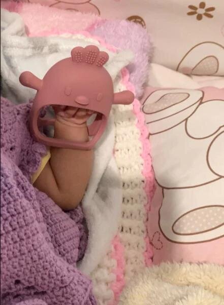 Olaf Silicone Teething Glove