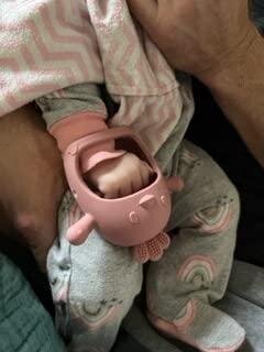 Olaf Silicone Teething Glove