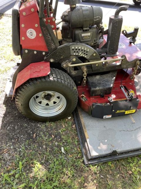 36sc Ct25 Bradley 36 Inch Stand On Mower Bradley 36 Hydro Walk