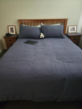 Trent Queen Size NZ Pine Slat Bed Frame review